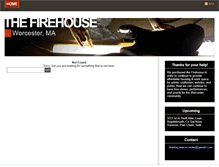 Tablet Screenshot of firehouseworcester.com